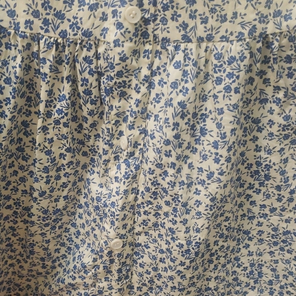 Floral Print Women's Boutique Maxi Skirt - Picture 4 of 4